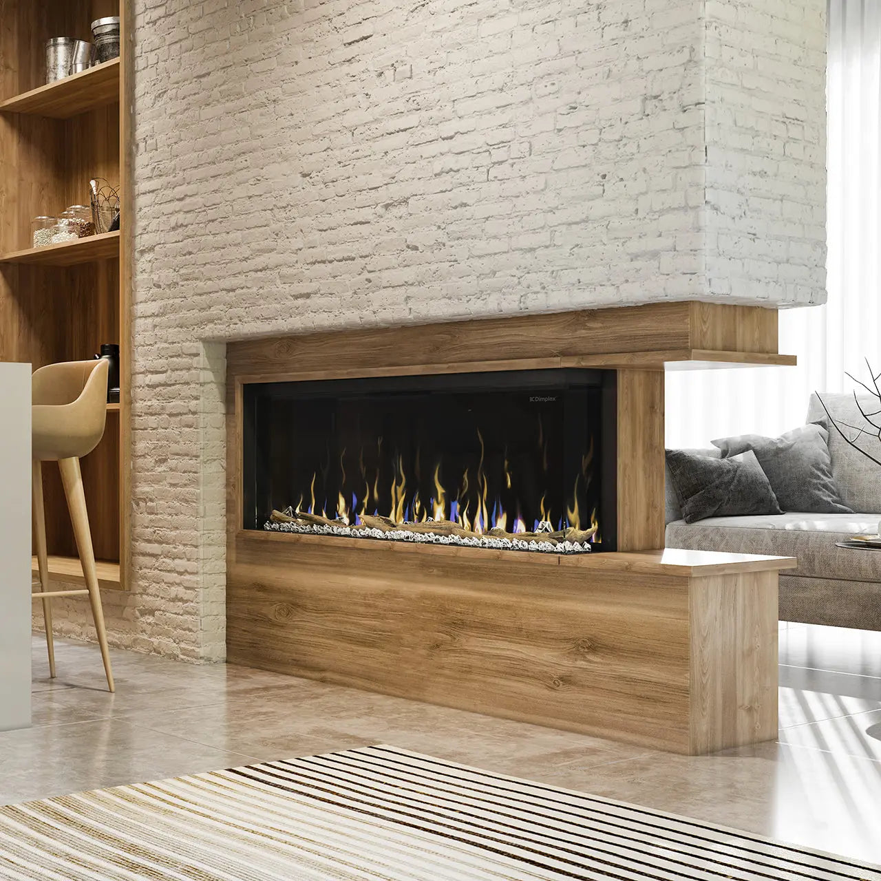 Dimplex IgniteXL Bold 100" Linear Electric Fireplace