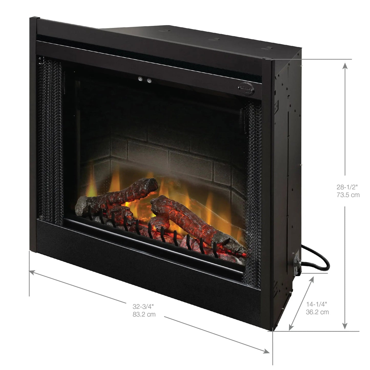 Dimplex Deluxe 33" Built-in Electric Firebox